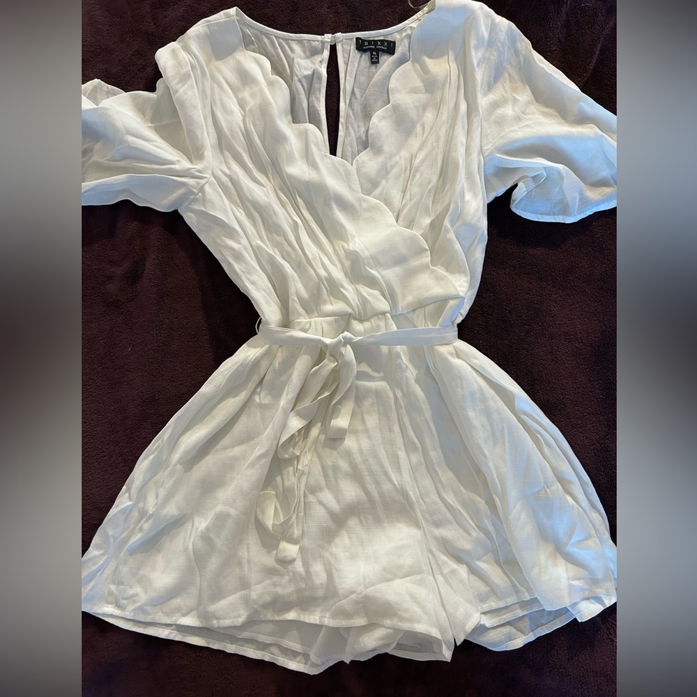 White romper